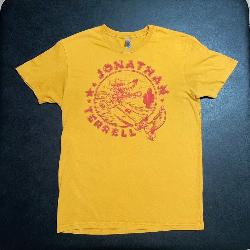 Vintage Jonathan Terrell "keep on trucking" band shirt Small